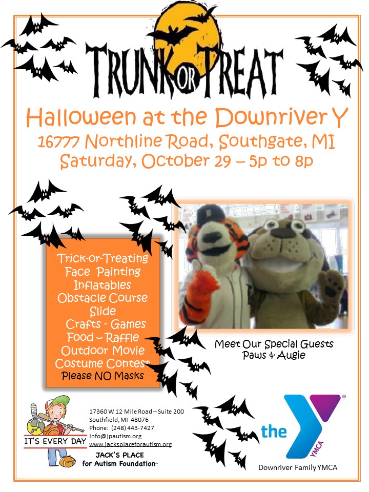 Upcoming Event: Trunk or Treat Halloween Family Fun Day